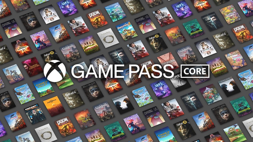 Xbox Game Pass Core Games List