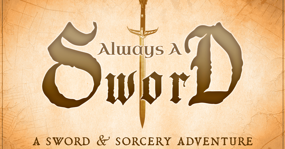 Un cadeau de dés à 20 faces A Sword & Sorcery Adventure