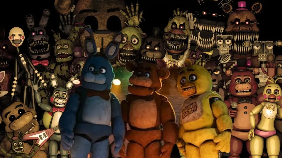 there are Animatronics FNAF 3 in the Helpy Version : r/Dawko