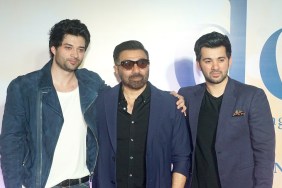 Rajveer Deol, Sunny Deol and Karan Deol
