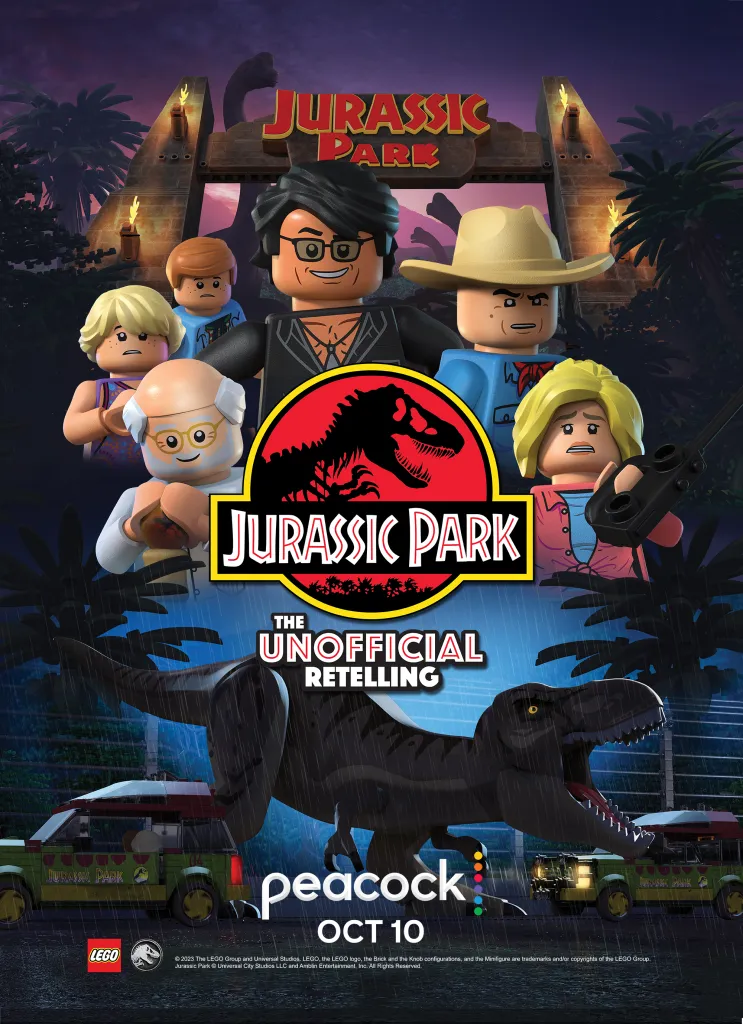 LEGO Jurassic Park trailer