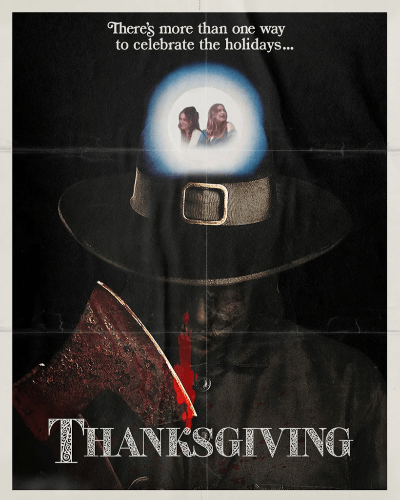 Thanksgiving Posters Homage Friday the 13th & Texas Chain Saw Massacre ...