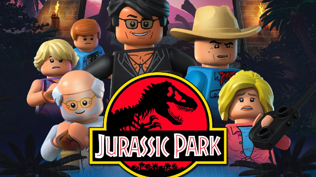 LEGO Jurassic Park trailer