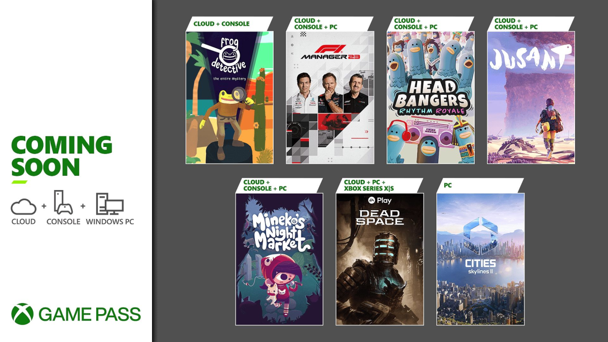Xbox Game Pass October 2023 Wave 2 Games Include Cities Skylines 2