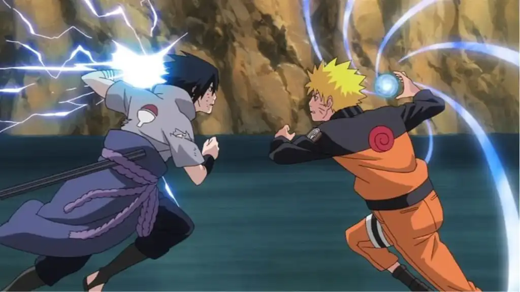 A still from Naruto anime TV