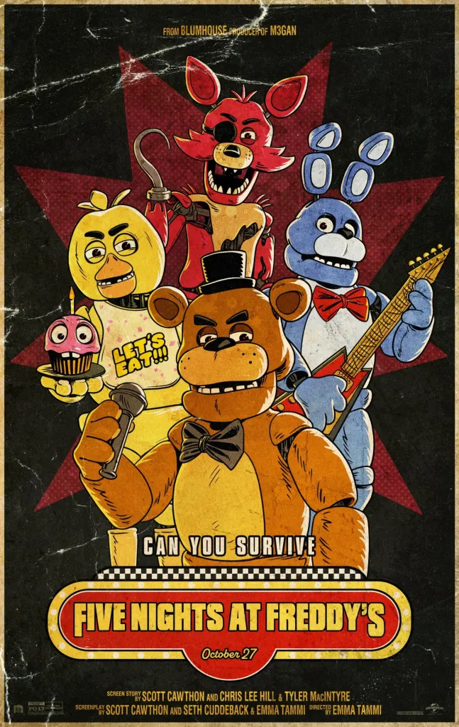 Five Nights at Freddy's: They release the movie game and you