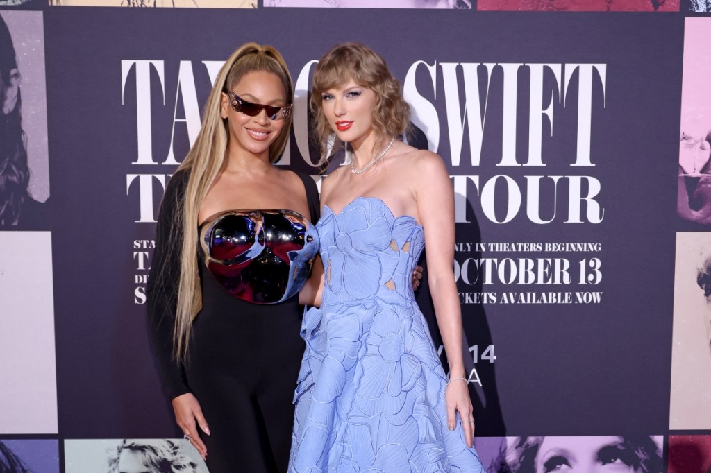 Taylor Swift Praises Beyoncé at Eras Tour Movie Premiere: 'She's Been a Guiding Light'
