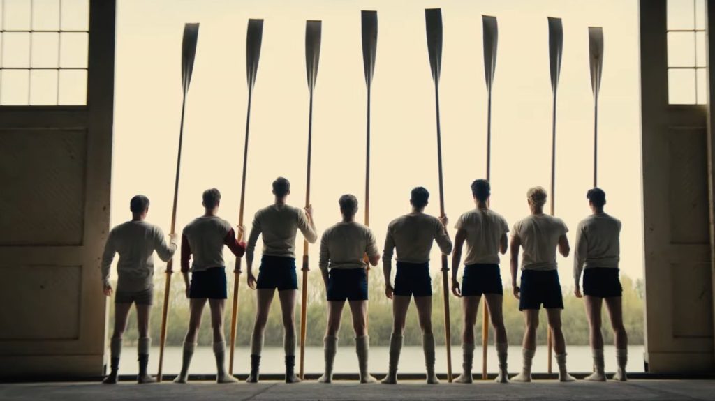 The Boys in the Boat Trailer Previews George Clooney's Inspiring Sports Drama