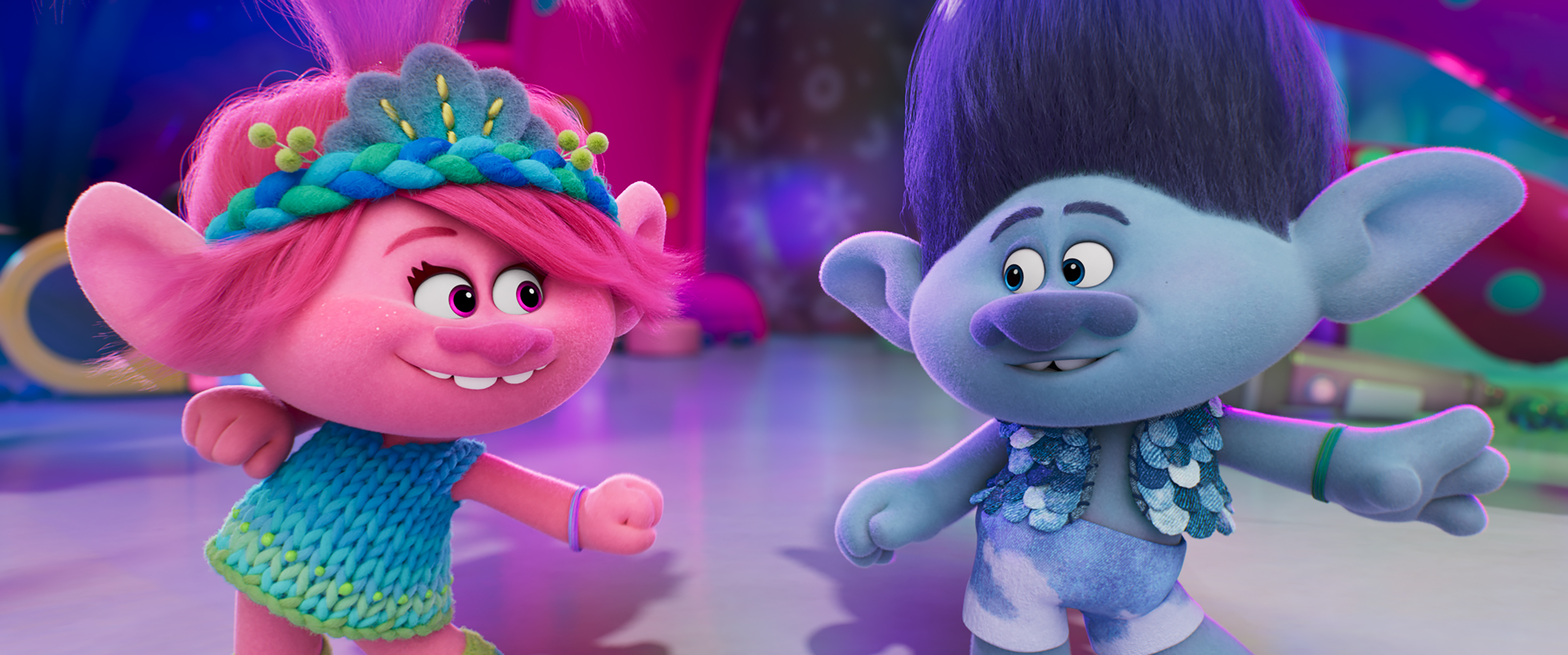 Camila Cabello & Troye Sivan Interview - Trolls Band Together (2023) 