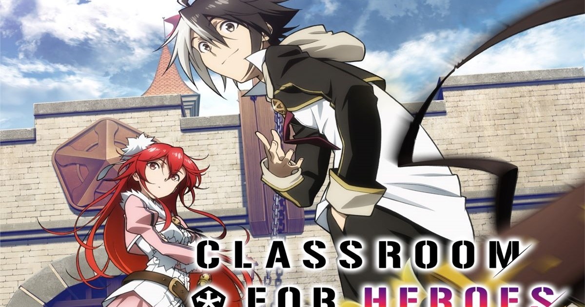 Trailer do clímax da série anime Classroom For Heroes