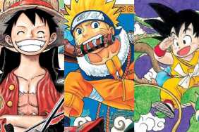 One Piece, Naruto, Dragon Ball