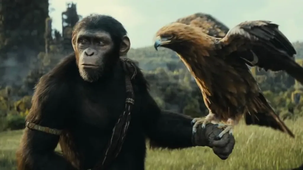 Owen Teague in Kingdom of the Planet of the Apes