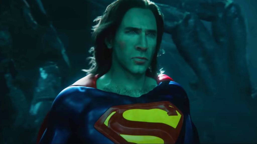Nicolas Cage Superman The Flash cameo