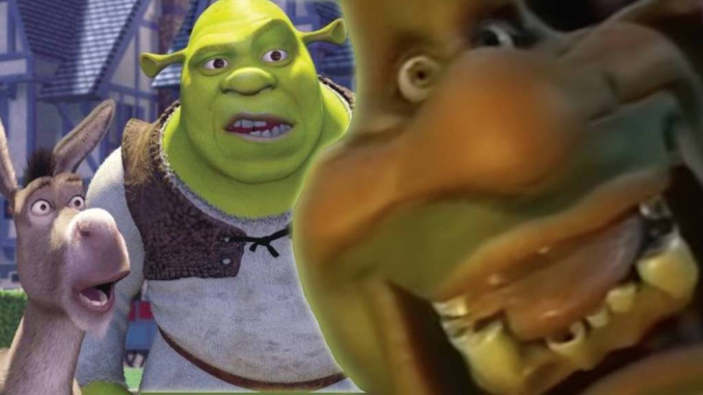 Shrek test footage