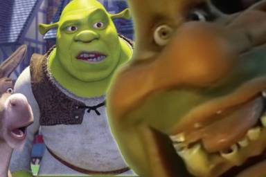 Shrek test footage