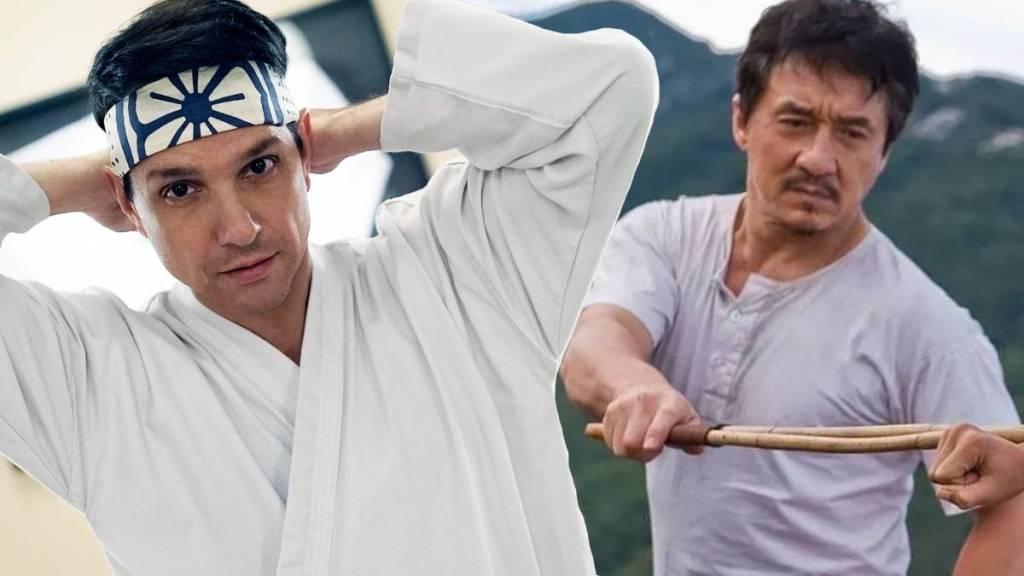 Karate Kid Ralph Macchio Jackie Chan