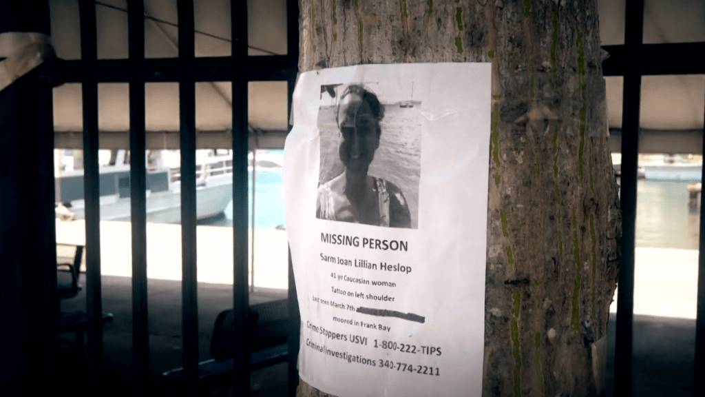 Sarm Heslop's missing case
