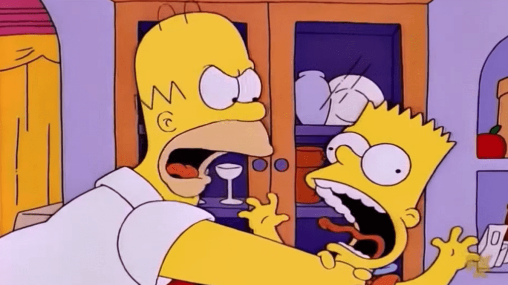 The Simpsons Strangling