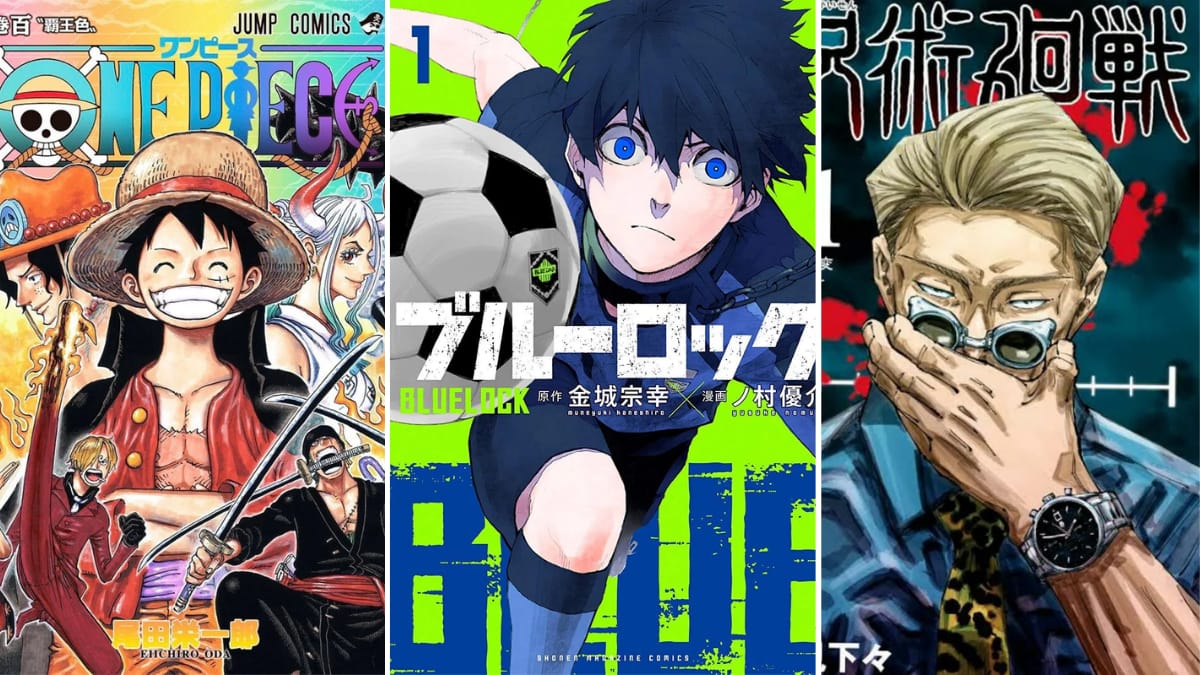 Blue Lock manga overtakes One Piece and Jujutsu Kaisen for the