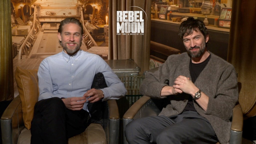 Rebel Moon Interview: Charlie Hunnam & Michiel Huisman Talk Redemption
