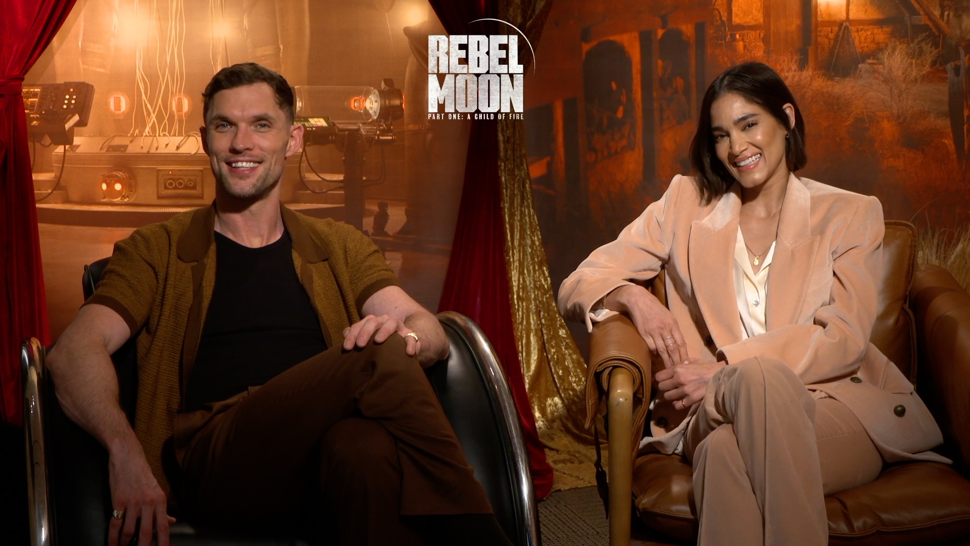 REBEL MOON - Sofia Boutella Interview 