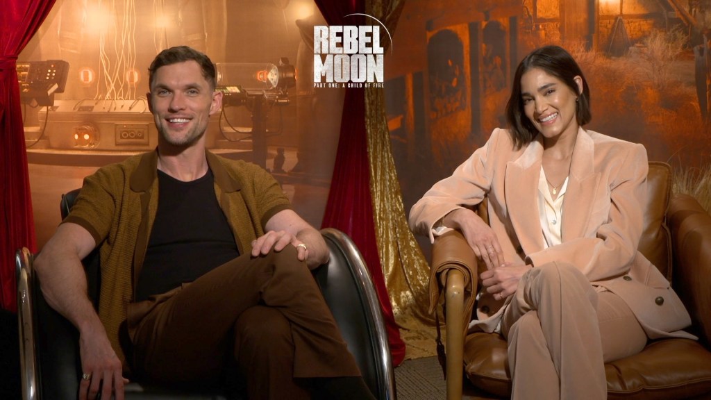 Rebel Moon Interview: Sofia Boutella & Ed Skrein