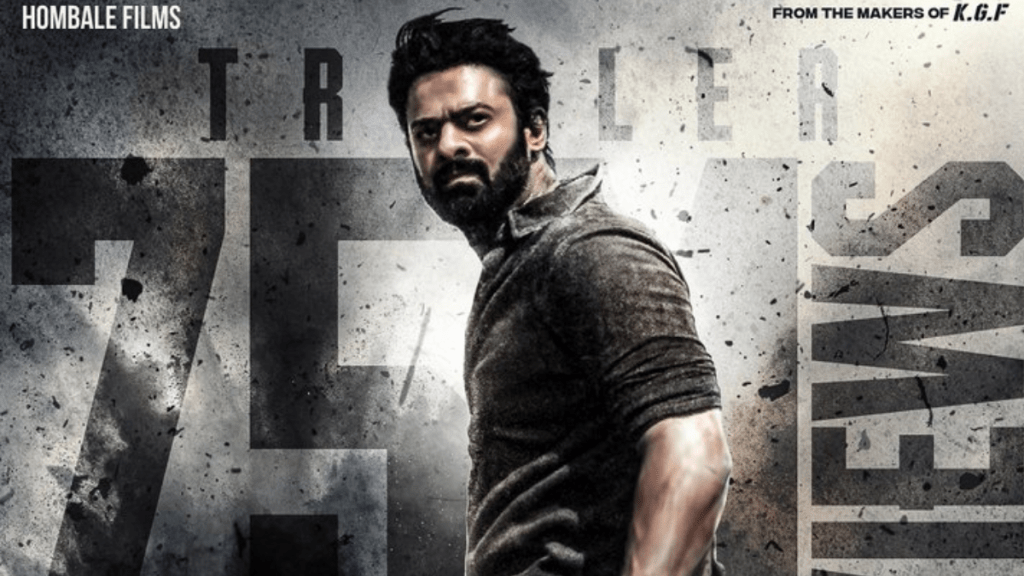 Salaar first song release date