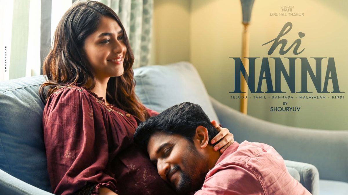 Natural star Nani with father daughter emotional bonding story Hi Nanna Movie Review