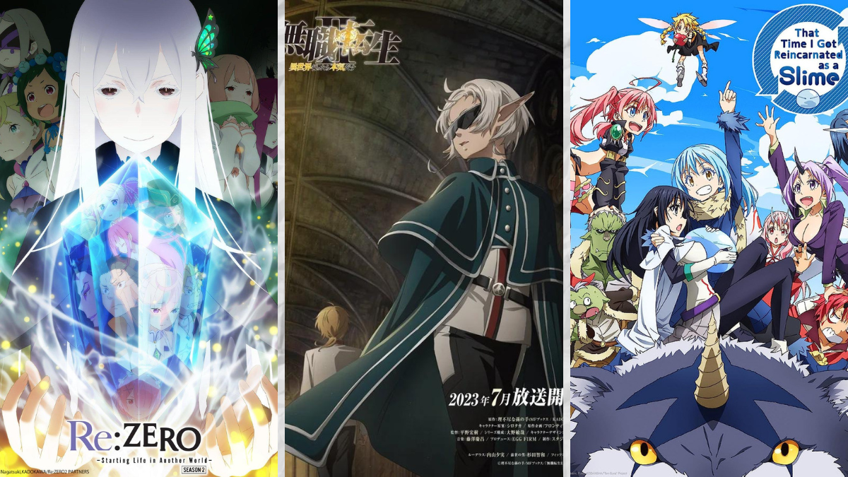 Best Isekai Anime 2023 Mushoku Tensei, ReZero & More