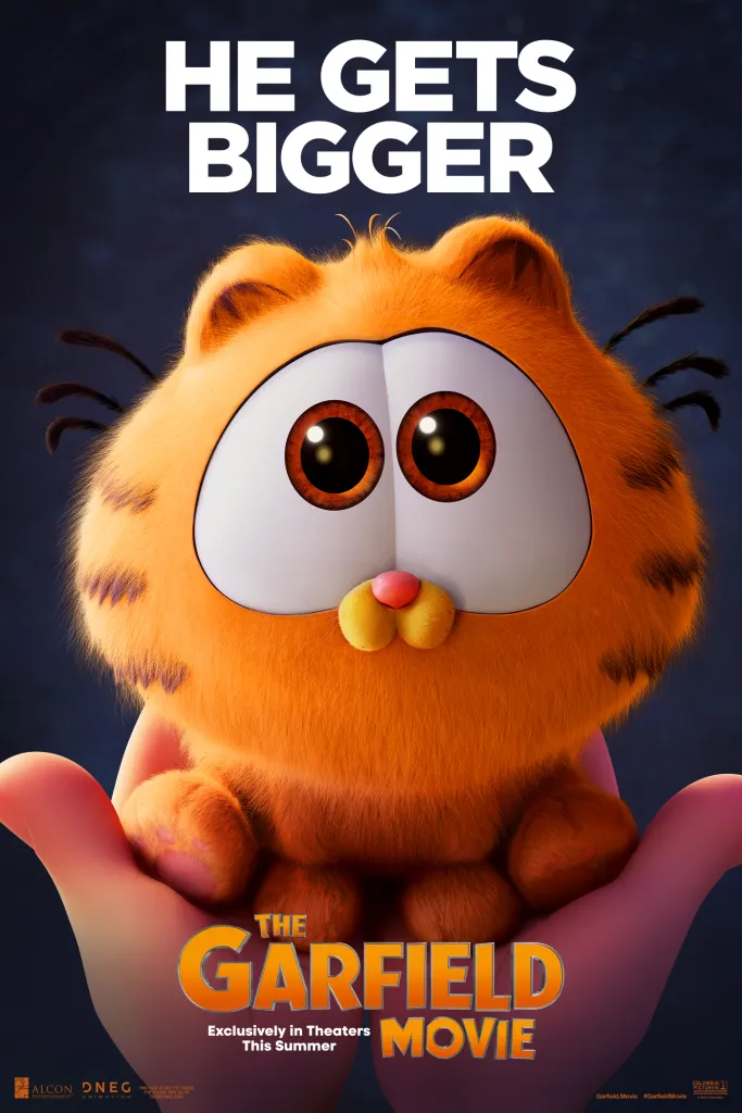 The Garfield Movie Poster Previews Chris PrattLed Animated Comedy