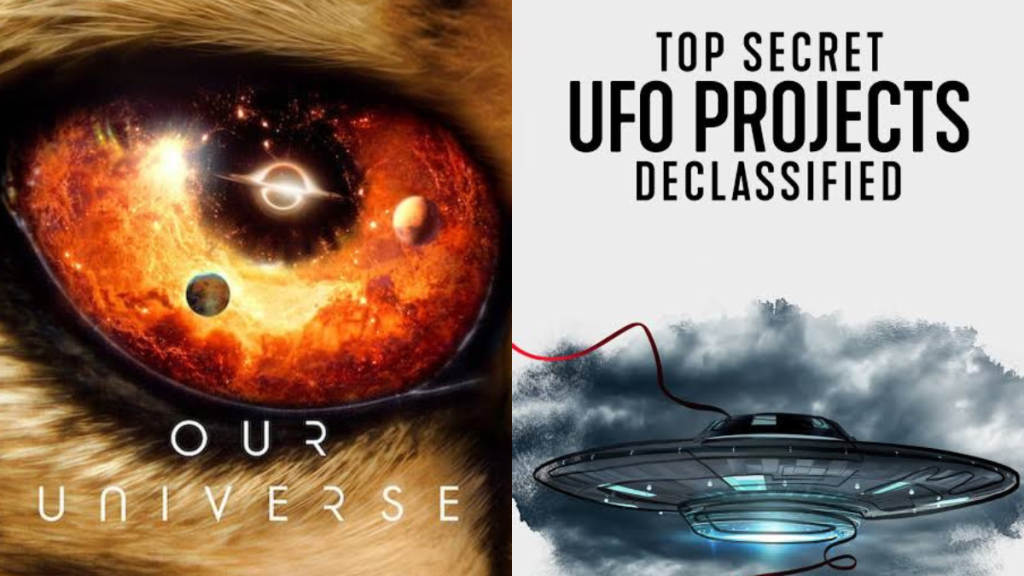 Our Universe and Top Secret UFO Projects Declassified official posters
