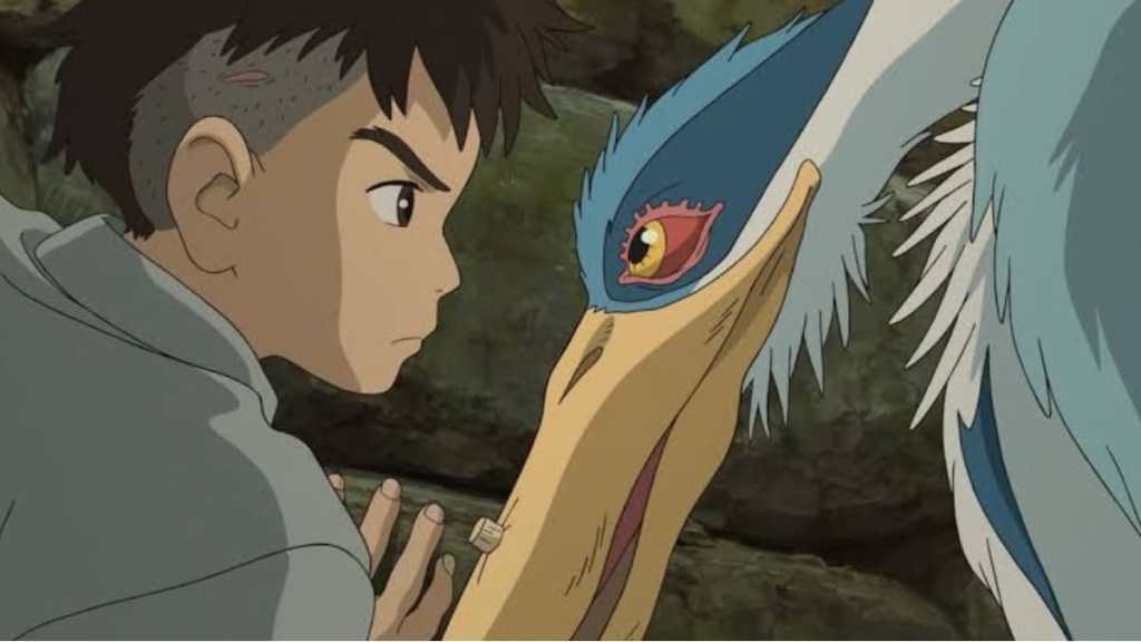 Still from The Boy and the Heron