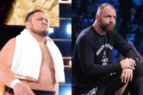 AEW stars Samoa Joe and Jon Moxley
