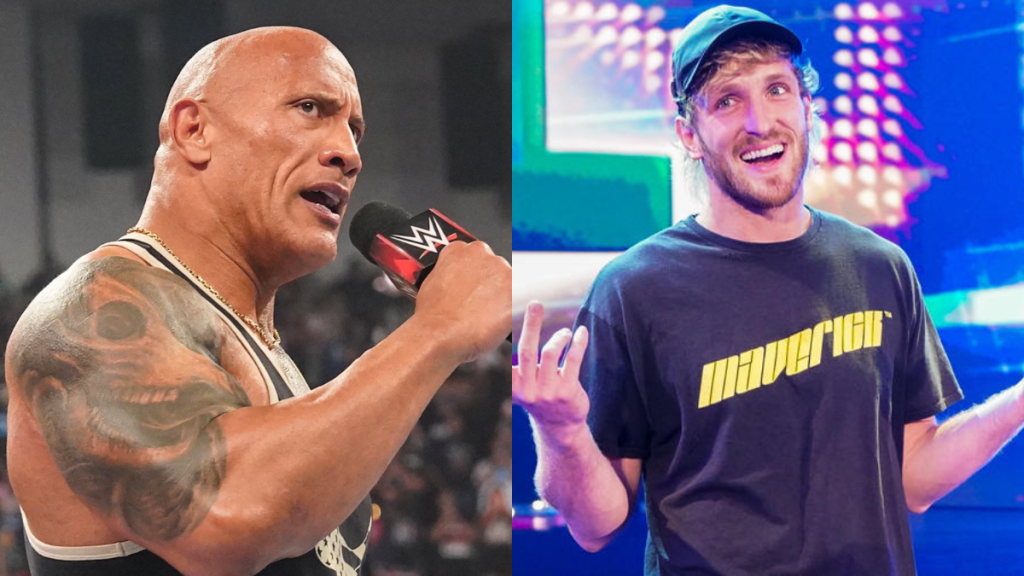 The Rock and Logan Paul