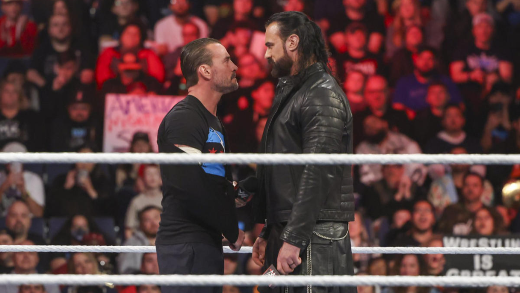 WWE SUperstars CM Punk and Drew McIntyre