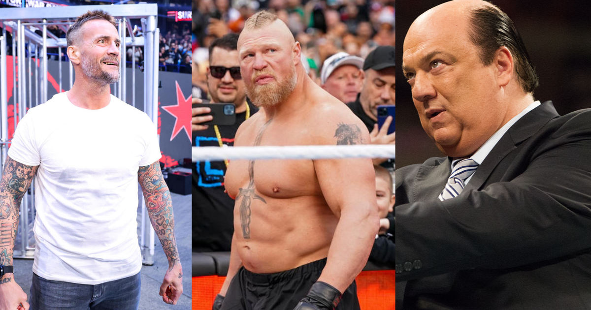Paul Heyman envoie un message aux superstars de la WWE CM Punk et Brock Lesnar