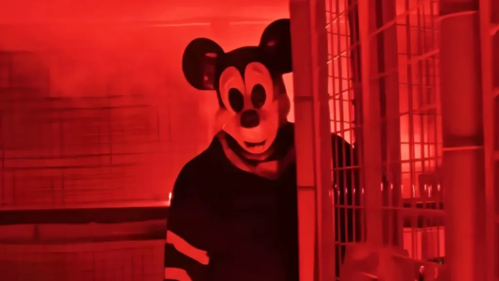 is mickey-mouse-public-domain steamboat willie horror movie explained