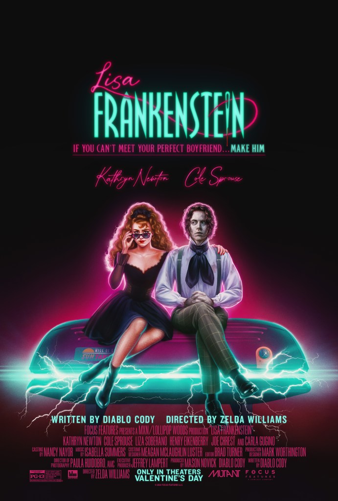 Lisa Frankenstein Poster Previews Horror Comedy From Zelda Williams