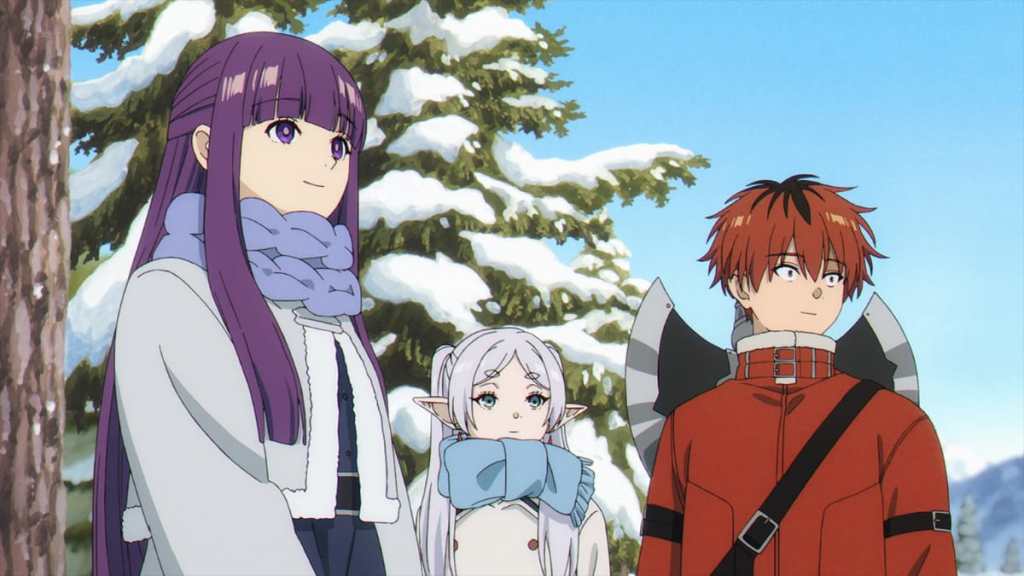 Fern, Frieren, and Stark (Frieren episode 22 release date and time)
