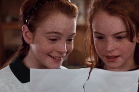 Lindsay Lohan playing Annie and Hallie in The Parent Trap