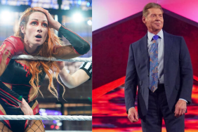 Becky Lynch and Vince McMahon