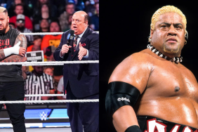 WWE's Solo Sikoa, Paul Heyman and Rikishi