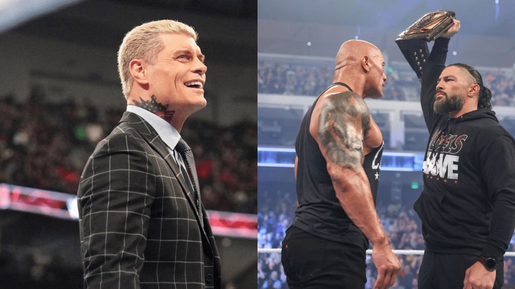 Cody Rhodes, The Rock and Roman Reigns