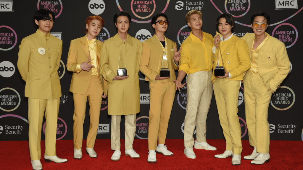 BTS won the most amount of Daesangs.