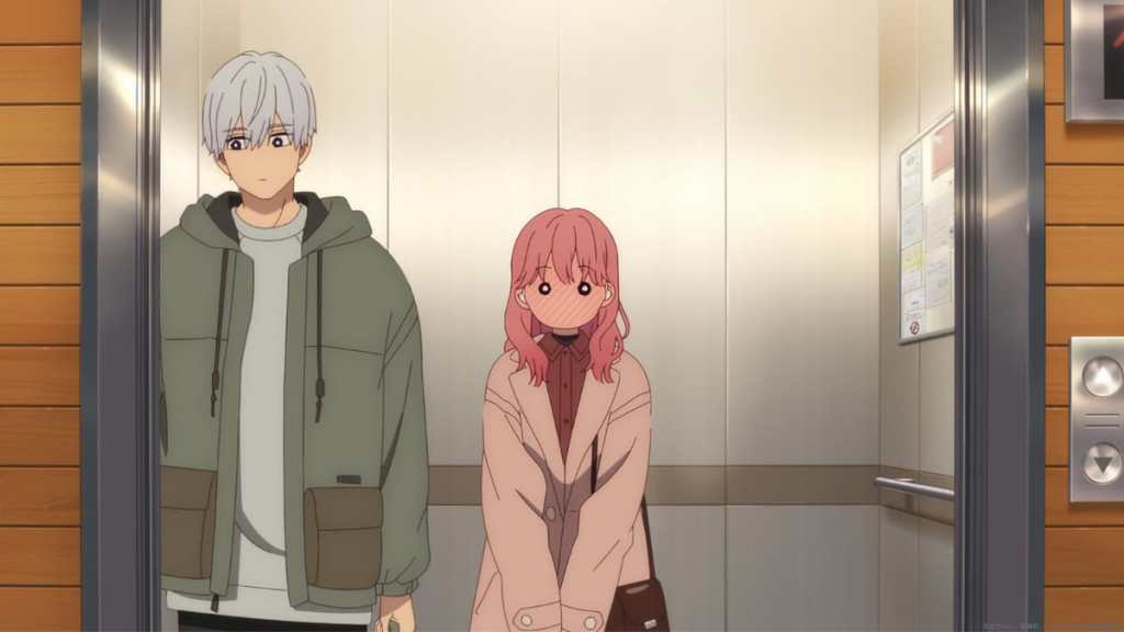 Yuki and Itsuomi from A Sign of Affection episode 5