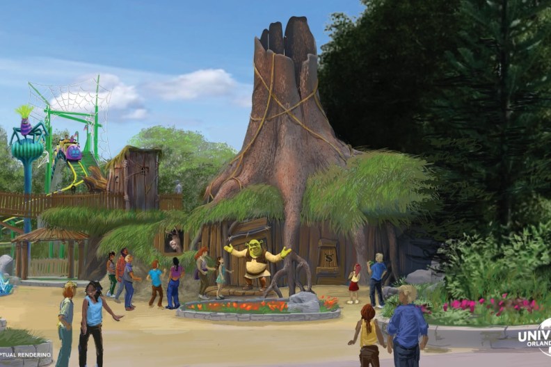 Universal Orlando Resort DreamWorks Land Attractions Detailed