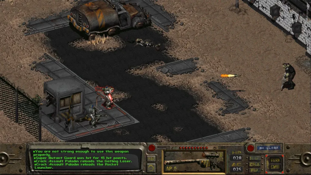 Fallout (1997) gameplay