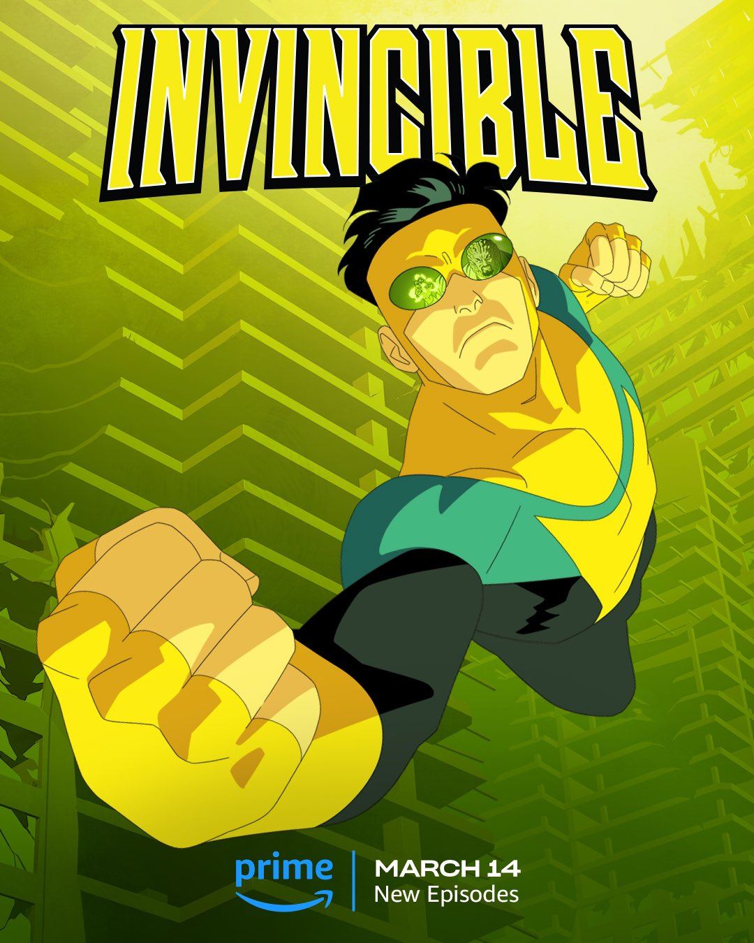 Постер второй части второго сезона «Непобедимого» намекает на возвращение супергеройского сериала Prime Video