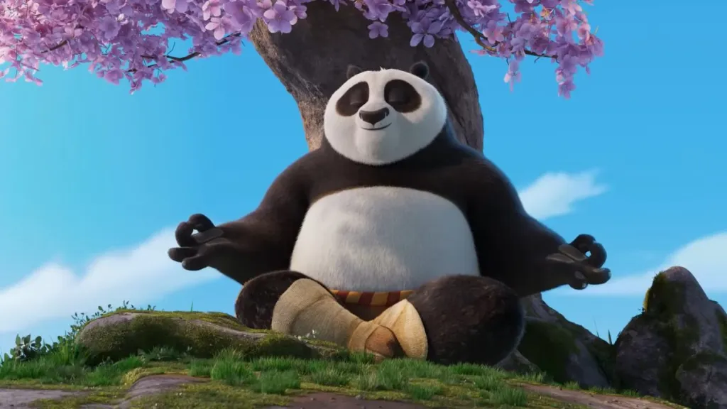 Meditate With Jack Black's Po in Kung Fu Panda 4 Video