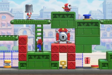 Mario vs. Donkey Kong two-player mode